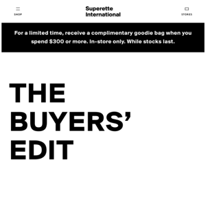 The Buyers' Edit ⚡