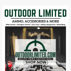 Wherever your range is, resupply with Outdoor Limited! 👍📦