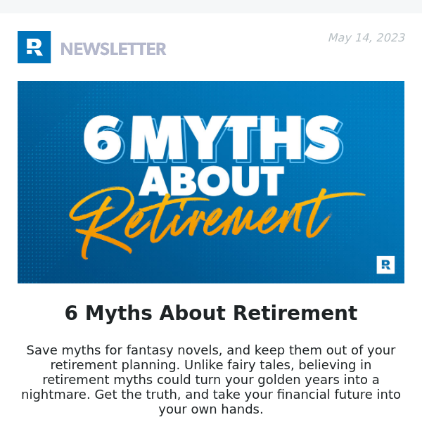 6 Myths About Retirement