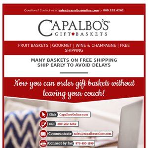 No Lazy Sundays For Us This Month At Capalbo's