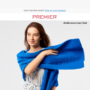 Beautiful in Blue 💙 Free Wrap Pattern Inside