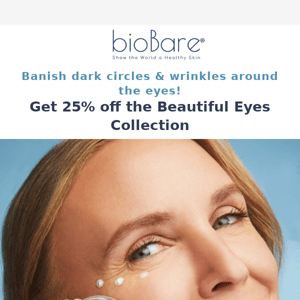 Want to get rid of dark circles around the eyes?