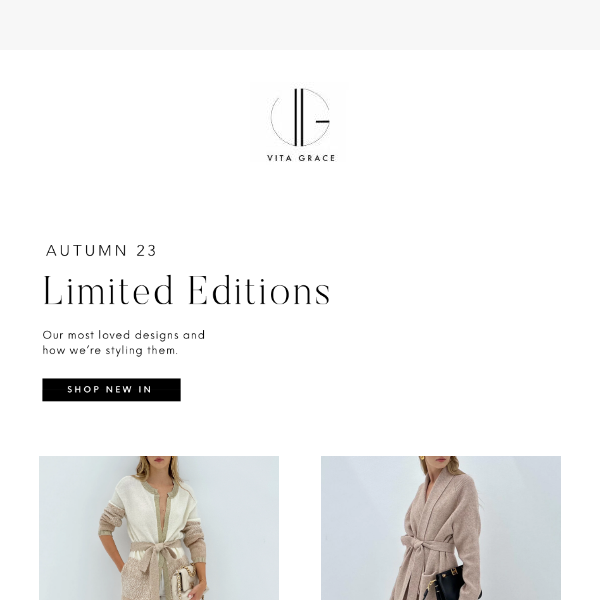 Limited Edition & Premium Knitwear