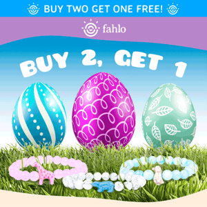 Buy two get one FREE! 🐰🌷🌈