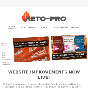 PAY DAY DEAL - 25% off Keto Bars!