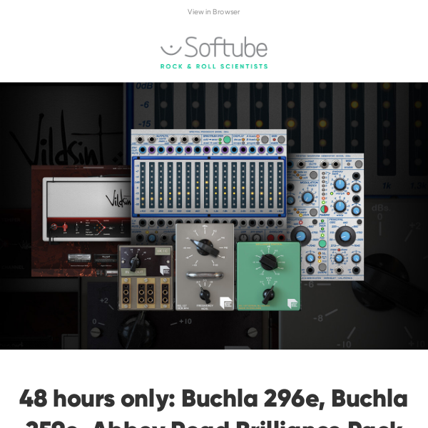 🔑  Unlock: Buchla 296e, Buchla 259e, Abbey Road Brilliance Pack and Amp Room Metal Suite