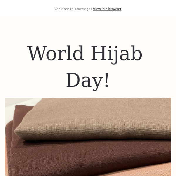 World Hijab Day!