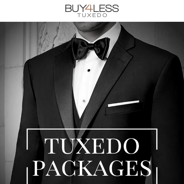 Suit Up in Style: Exclusive Tuxedo Packages Ready for You!