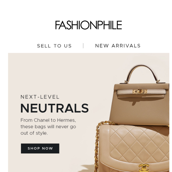 For our neutral lovers! - Fashionphile