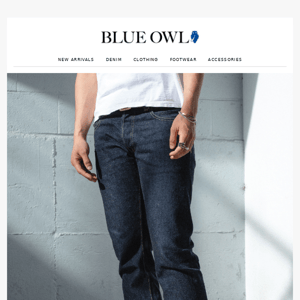New denim styles from Pure Blue Japan