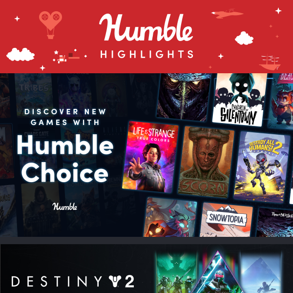 This week at Humble: Grab your Destiny 2 bundle before it's gone! 🚀