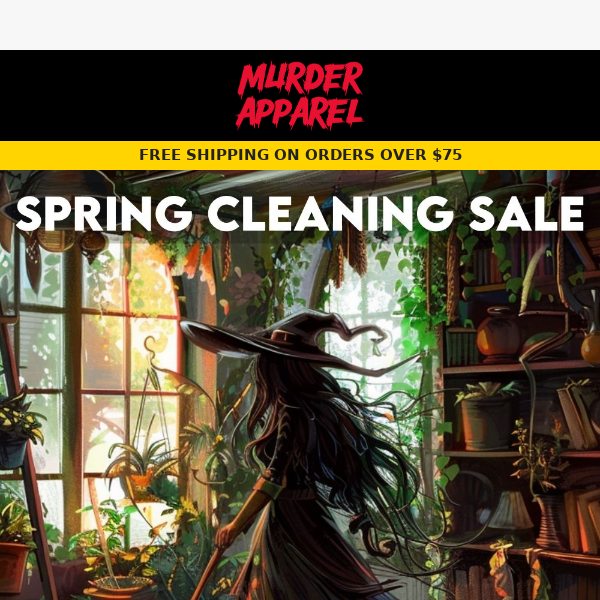 Spring Cleaning Sale: Dust Off The Cobwebs 🕸️