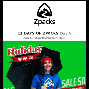 🎁 12 Days of Zpacks | Day 5 🎁