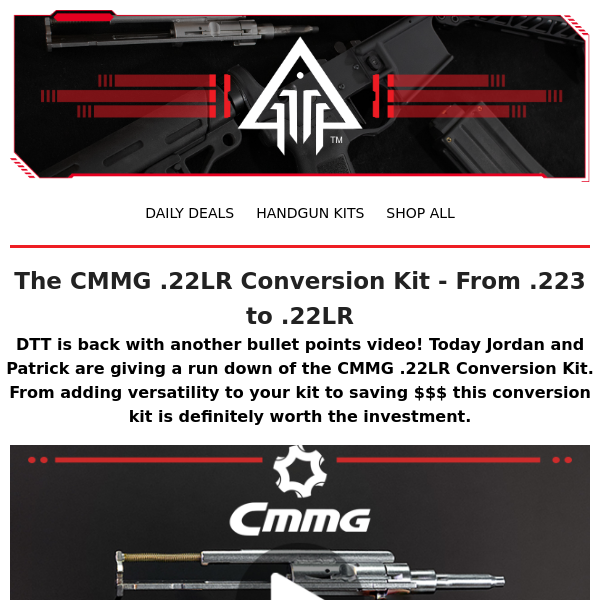 CMMG Conversion Kit 🔫Get More Bang 💰For Your Buck