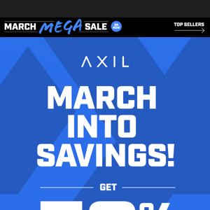 Huge Savings Alert 🚨 50% OFF March Mega Sale