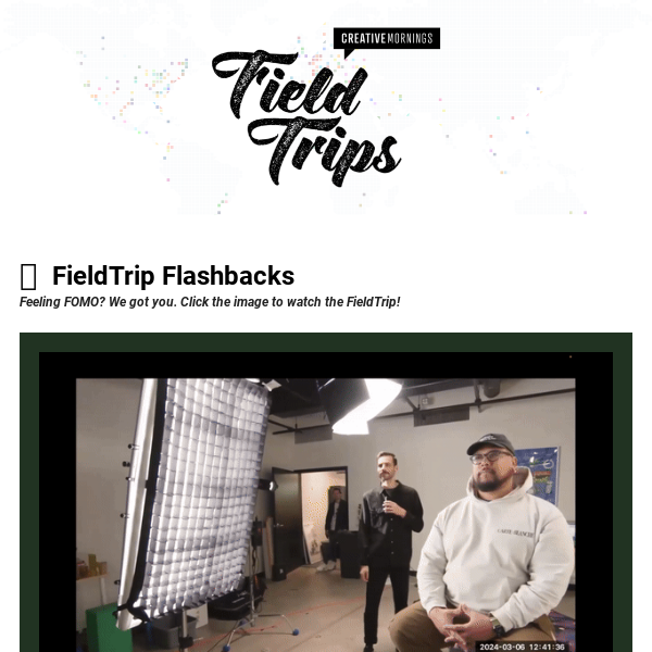 📹 Virtual FieldTrips: Video Marketing, Movement, Online Communities,  & more