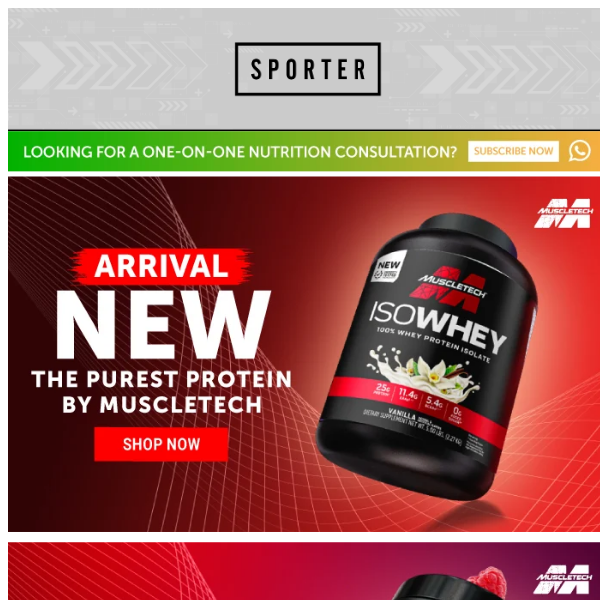 💪 New Arrivals Alert! Introducing Our Latest Supplements & Snacks Lineup