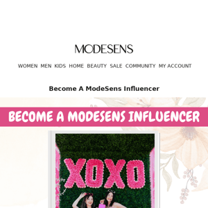 Join Our ModeSens Influencer Program