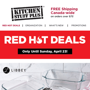 Your Red Hot Deals Are Here!