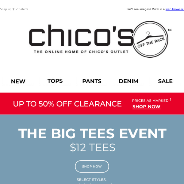 The big tees event is on