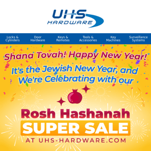 🎉Rosh Hashanah Super Sale Starts Now!🎉