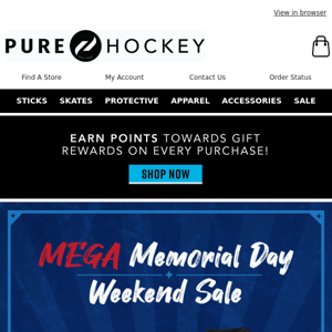 Pure Hockey, Use Code: MDWSALE20 To Score Mega Savings On Top Clearance From Bauer, CCM, Warrior & More!