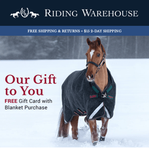 Free Gift Card with Qualifying Blanket Purchase!