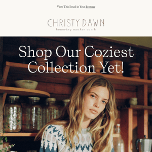 Introducing: Our Coziest Collection Yet!