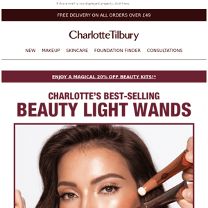 They’re Back! Discover Charlotte's Sell-Out Beauty Light Wands! ✨