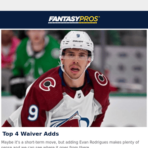 NHL Waiver & Trade Advice: Week 16 🏒 