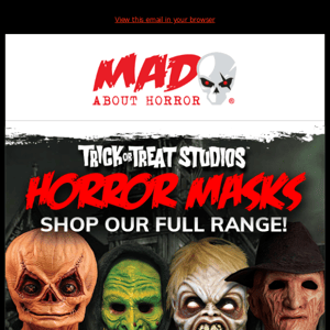 🔥TRICK OR TREAT STUDIOS MASKS, IN STOCK NOW🎃👻