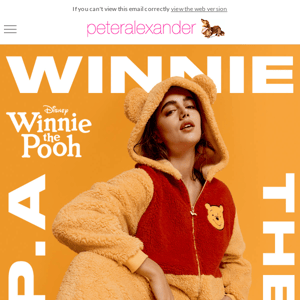P.A. x Winnie The Pooh is here now!