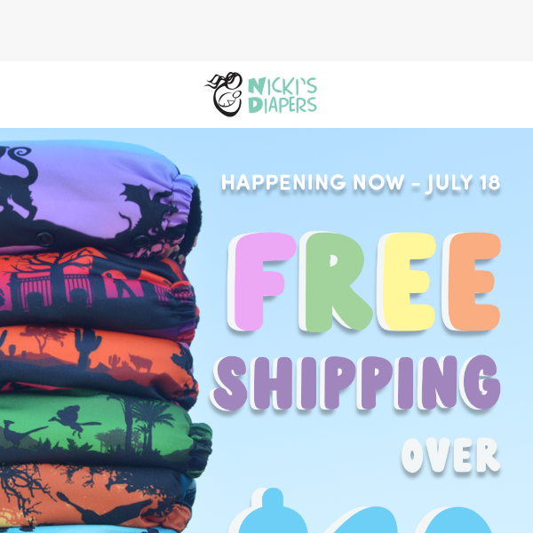 It's Back - Free Shipping on Orders Over $10