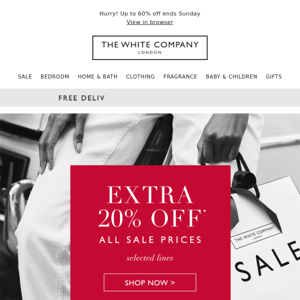 Sale on Sale | Take an extra 20% off