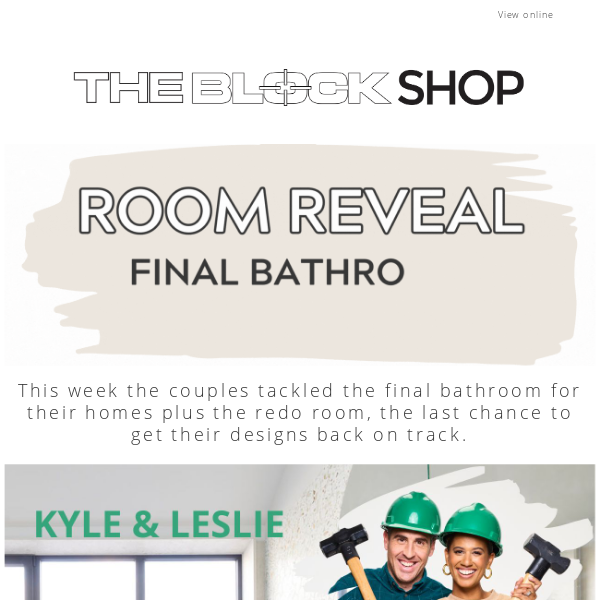 The Block Room Reveal: Final Bathroom & Redo 🔨