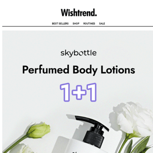 Perfumed Body Lotions, 1+1🫶