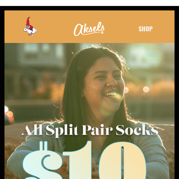 👋All Split Pair Socks $10🧦