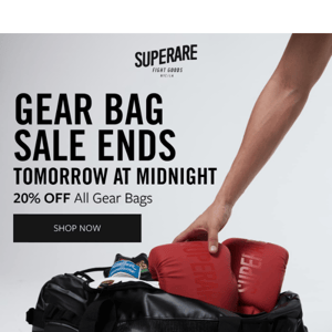 Superare 'Carico' Gear Bag – Superare Fight Shop