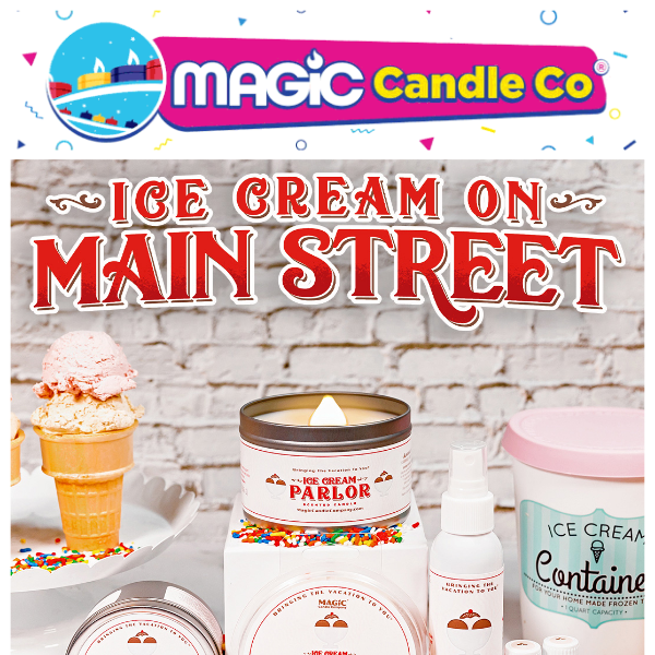 🍦 Ice Cream On Main Street 🍦
