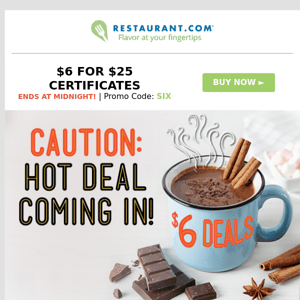 $6 deals coming in hot 🔥