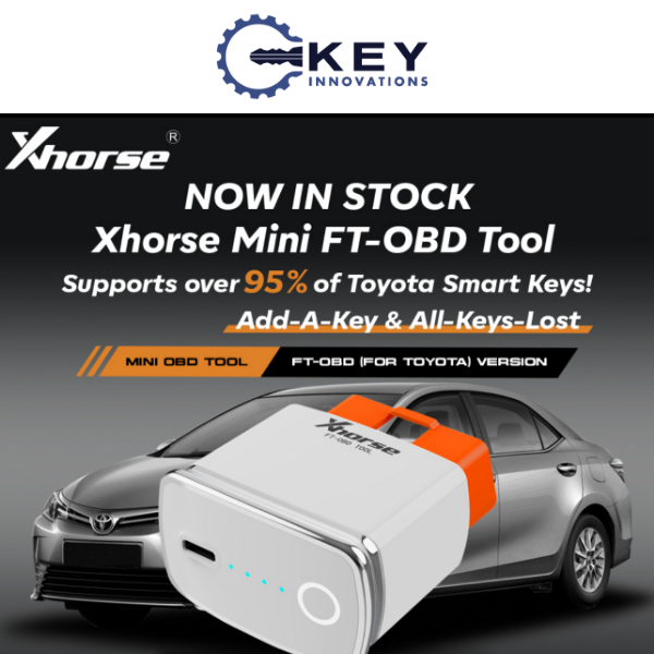Get Your Xhorse Mini FT-OBD Tool Today - Now in Stock!