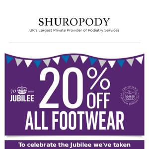 20% Off Jubilee Celebration Promotion