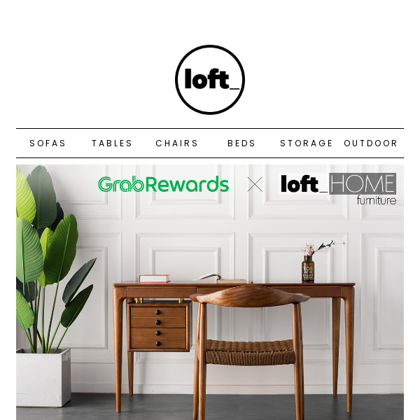 Catch Loft Home Furniture in GrabRewards