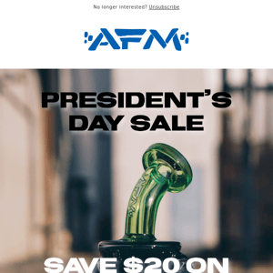 Presidents Day Sale Is HERE!