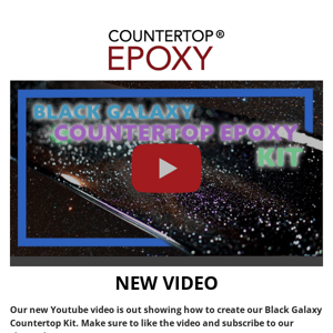 Black Galaxy Countertop Video Out Now 🌘