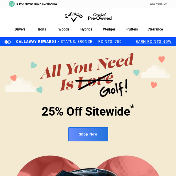 ❤️ Love Is In The Air | 25% Off Sitewide