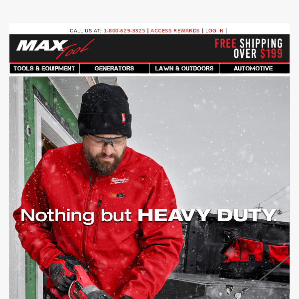 Claim Your E-Rebate With Select Milwaukee Heated Gear! - Max Tool