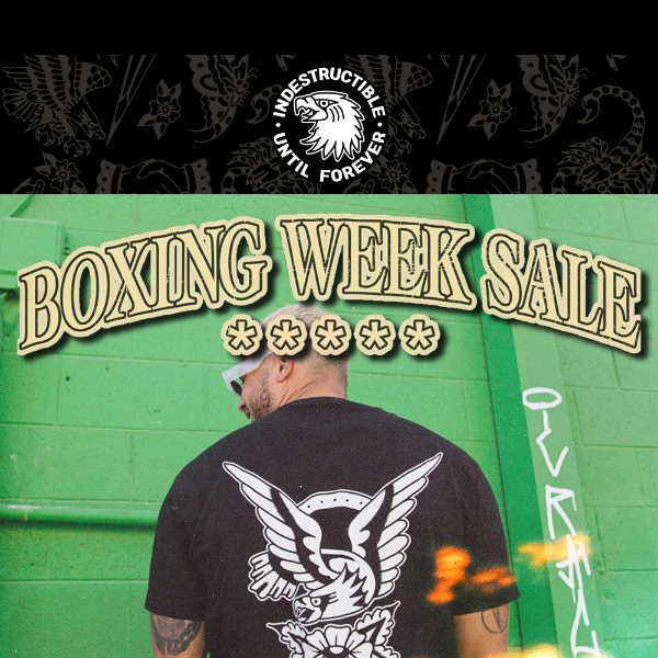 Boxing Week Is Here