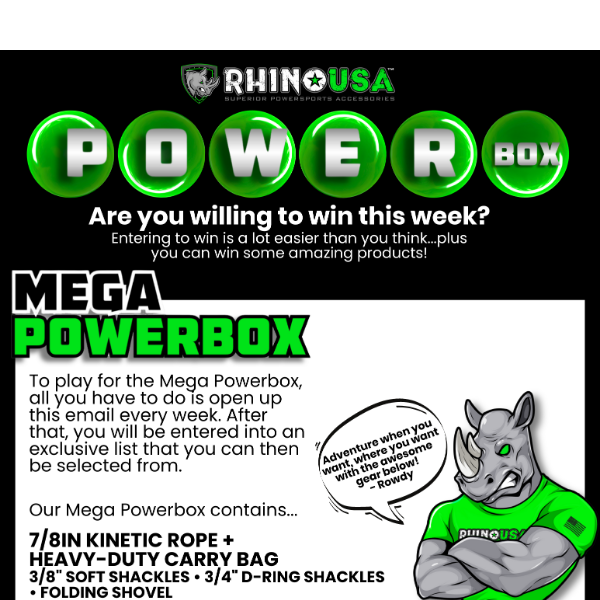 👀PEEK INSIDE👀 To see the WINNER of this week's Powerbox!!