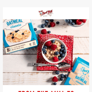 It’s National Oatmeal Month!